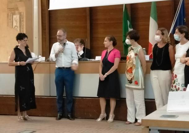 premiazione studenti consiglio comunale nerviano