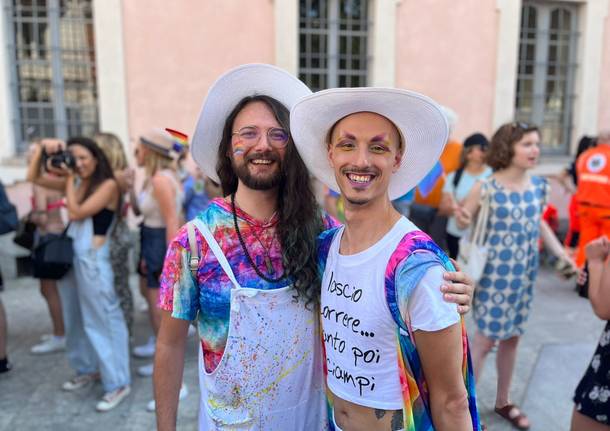 La partenza del Pride di Varese