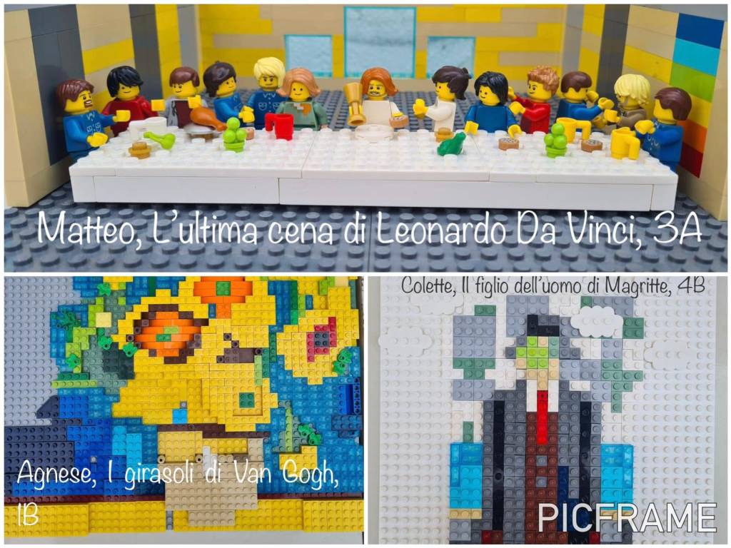 La scuola Chicca Gallazzi diventa una galleria d'arte di Lego - VareseNews  - Foto
