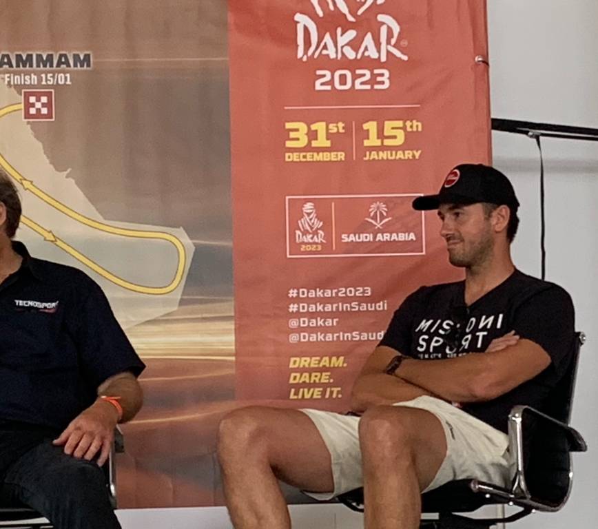 Rally Dakar 2023 presentazione a Varese