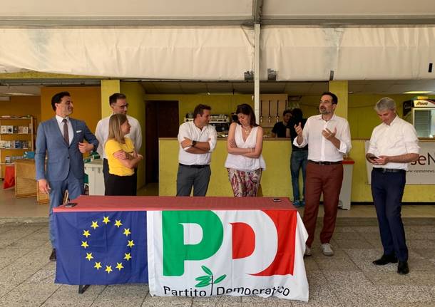 Varese - Inaugurata la Festa del Partito democratico alla Schiranna