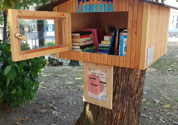 A Sangiano inaugurata la casetta dei libri 