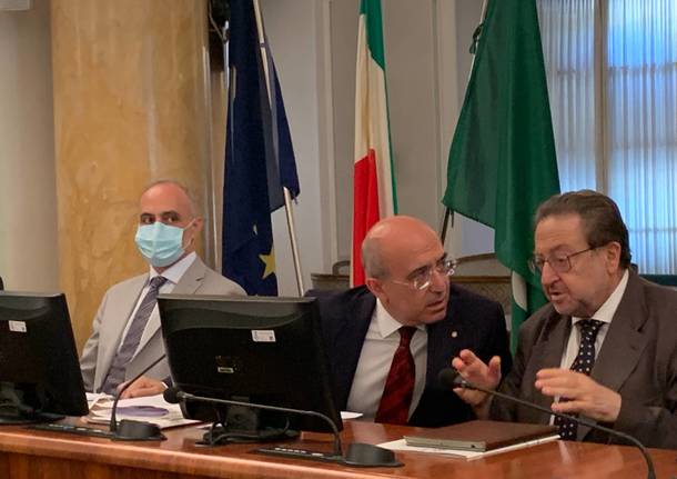 A villa Recalcati la riunione sulla sicurezza sui treni