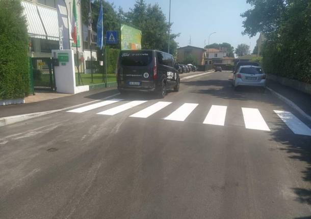 Accessibilità e sicurezza stradale, interventi a Saronno in via Lorca, via Miola e via Petrarca