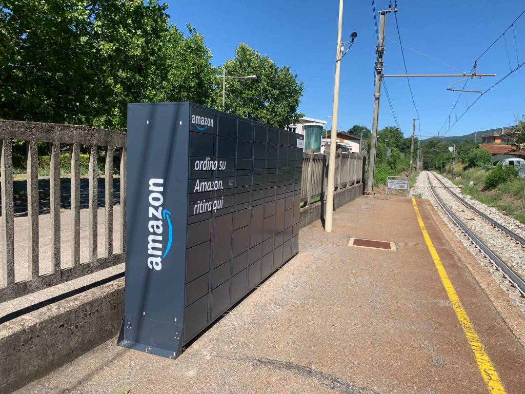 Anche alla stazione di Casciago e Morosolo arriva il l'Amazon Locker