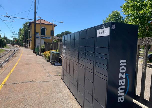 Anche alla stazione di Casciago e Morosolo arriva il l'Amazon Locker