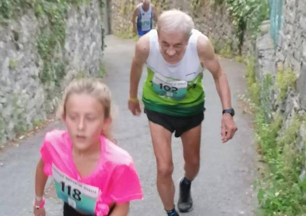 Angelo Cerello e Matilde 88 e 8 anni, amici di corsa