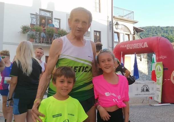 Angelo Cerello e Matilde 88 e 8 anni, amici di corsa