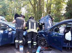 Incidente ad Albizzate, feriti due giovani