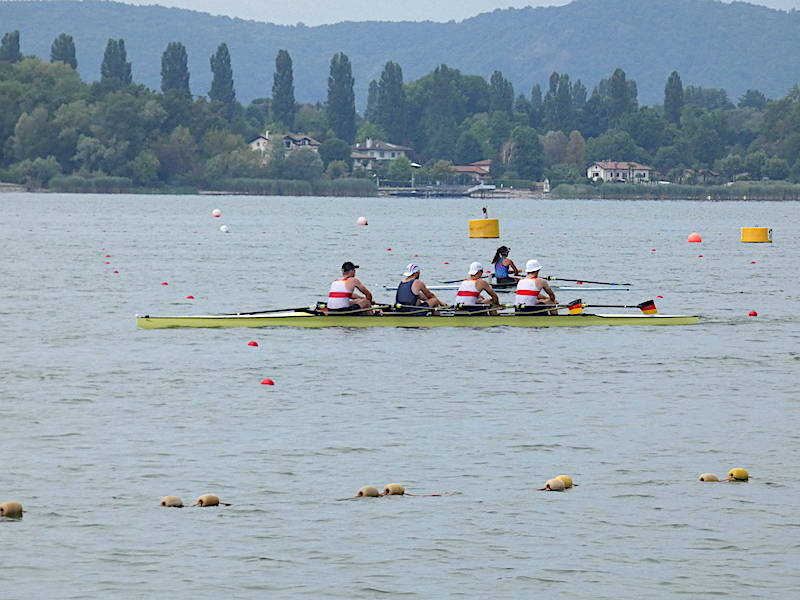Primi allenamenti per i Mondiali U19 e U23 di canottaggio