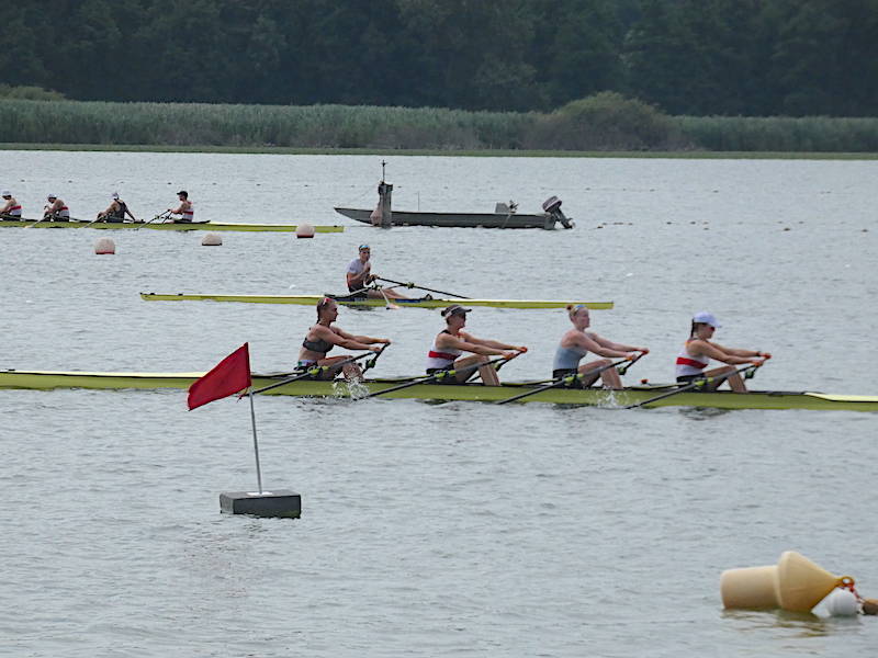 Primi allenamenti per i Mondiali U19 e U23 di canottaggio