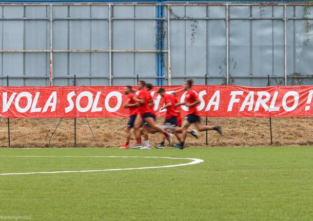 Il primo allenamento della nuova stagione del Varese