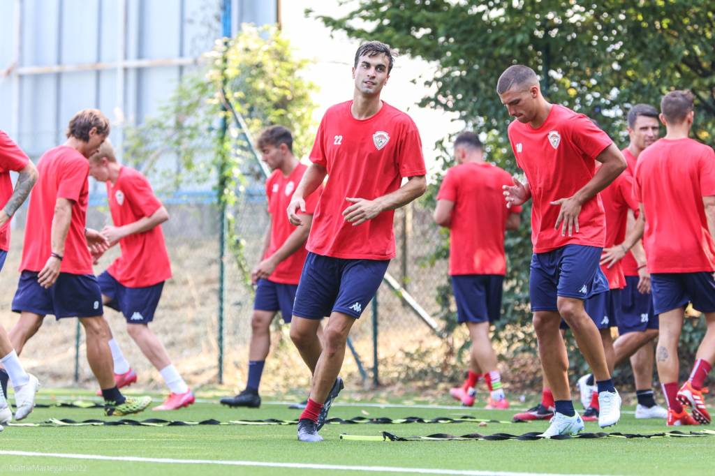 Il primo allenamento della nuova stagione del Varese