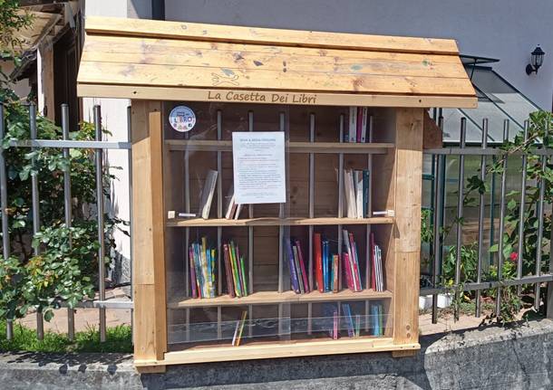 casetta book crossing Gallarate