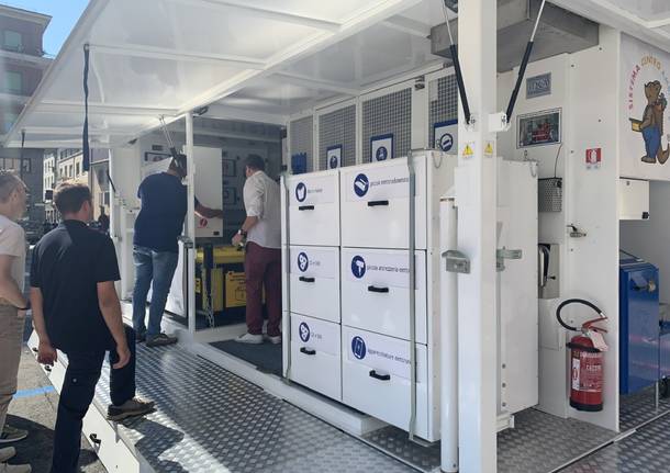 È arrivato il centro ambientale mobile