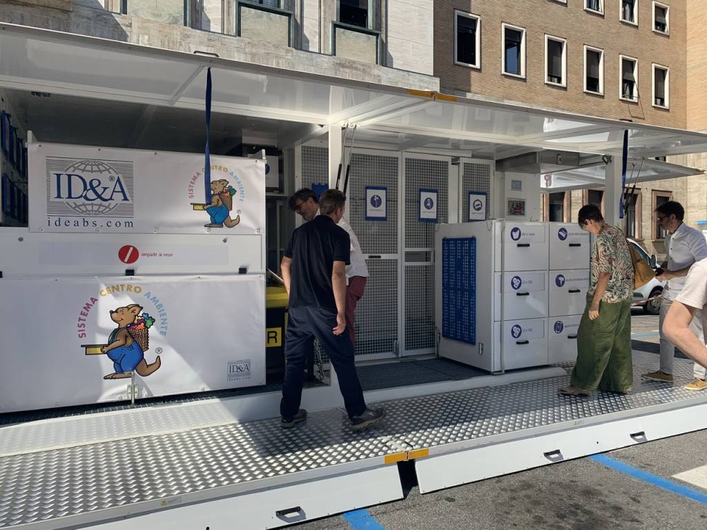 È arrivato il centro ambientale mobile