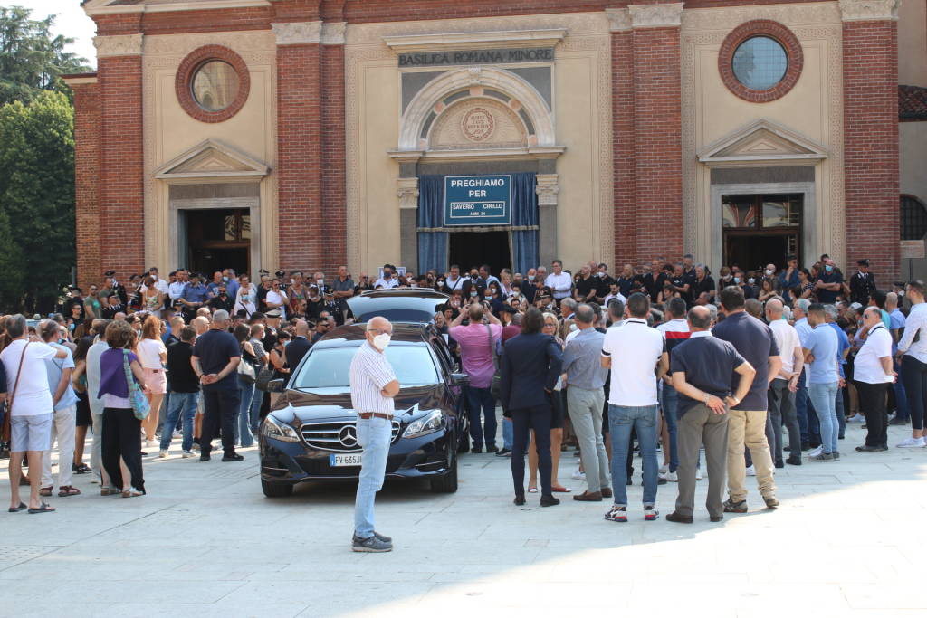 Funerale Saverio Cirillo a Legnano