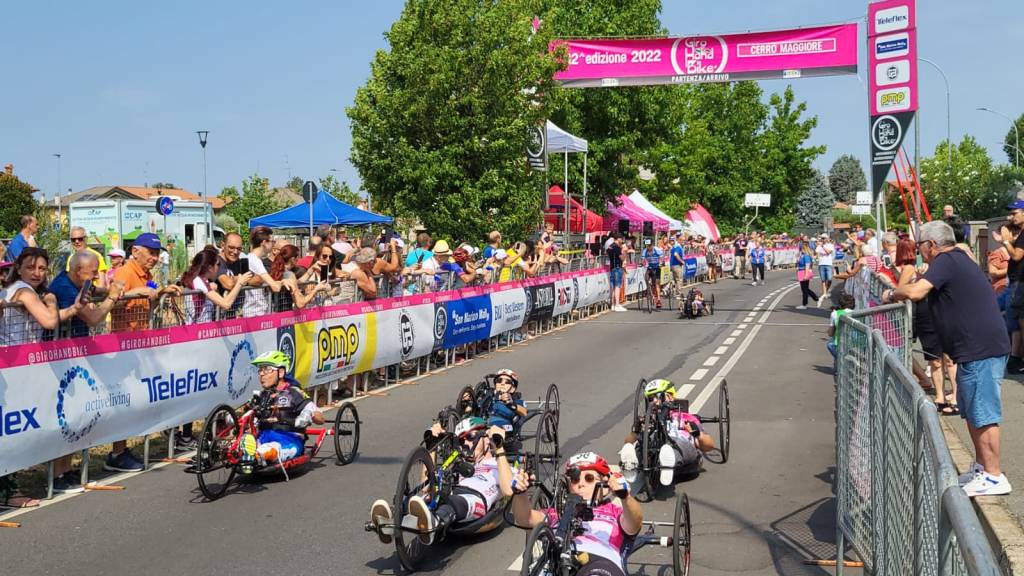 Giro d'Italia di Handbike a Cerro Maggiore