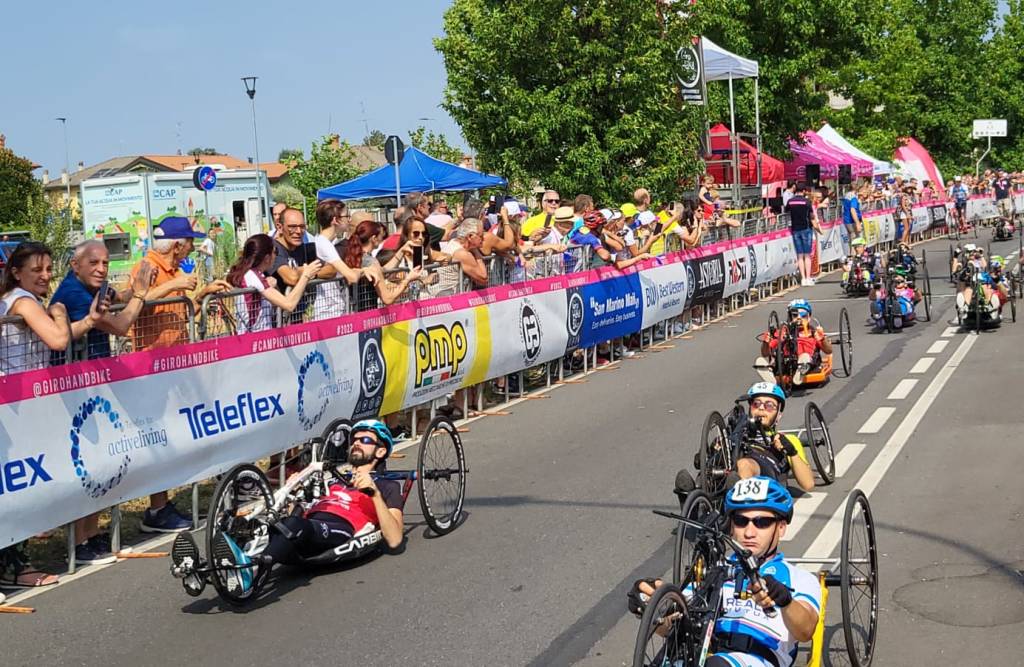 Giro d'Italia di Handbike a Cerro Maggiore