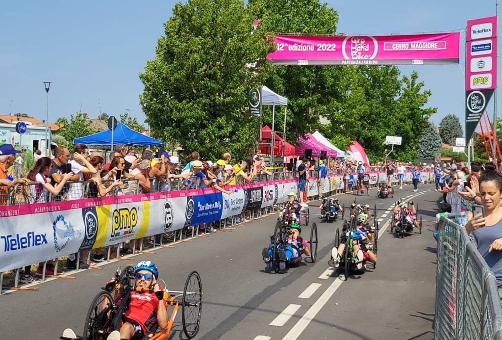 Giro d'Italia di Handbike a Cerro Maggiore
