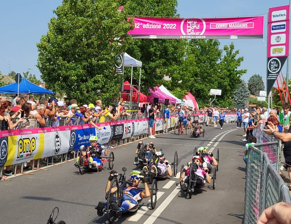 Giro d'Italia di Handbike a Cerro Maggiore