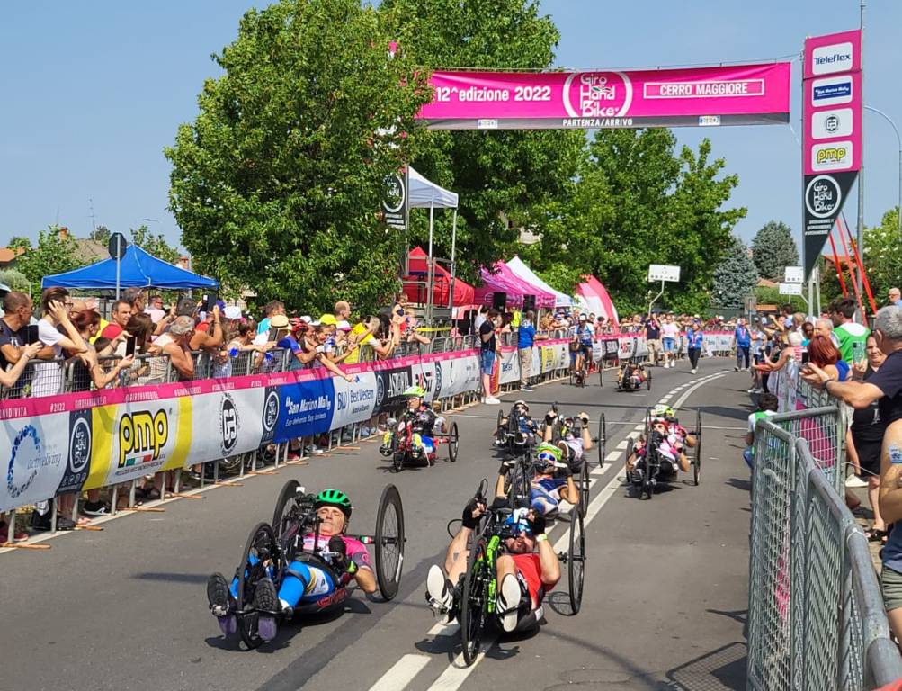 Giro d'Italia di Handbike a Cerro Maggiore