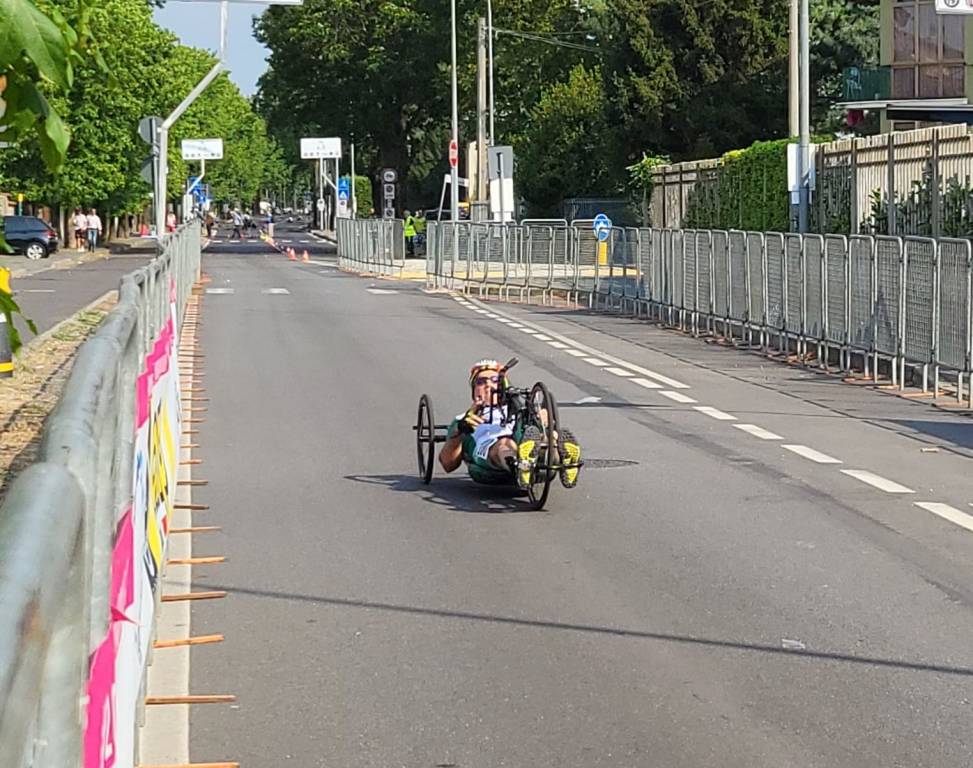 Giro d'Italia di Handbike a Cerro Maggiore