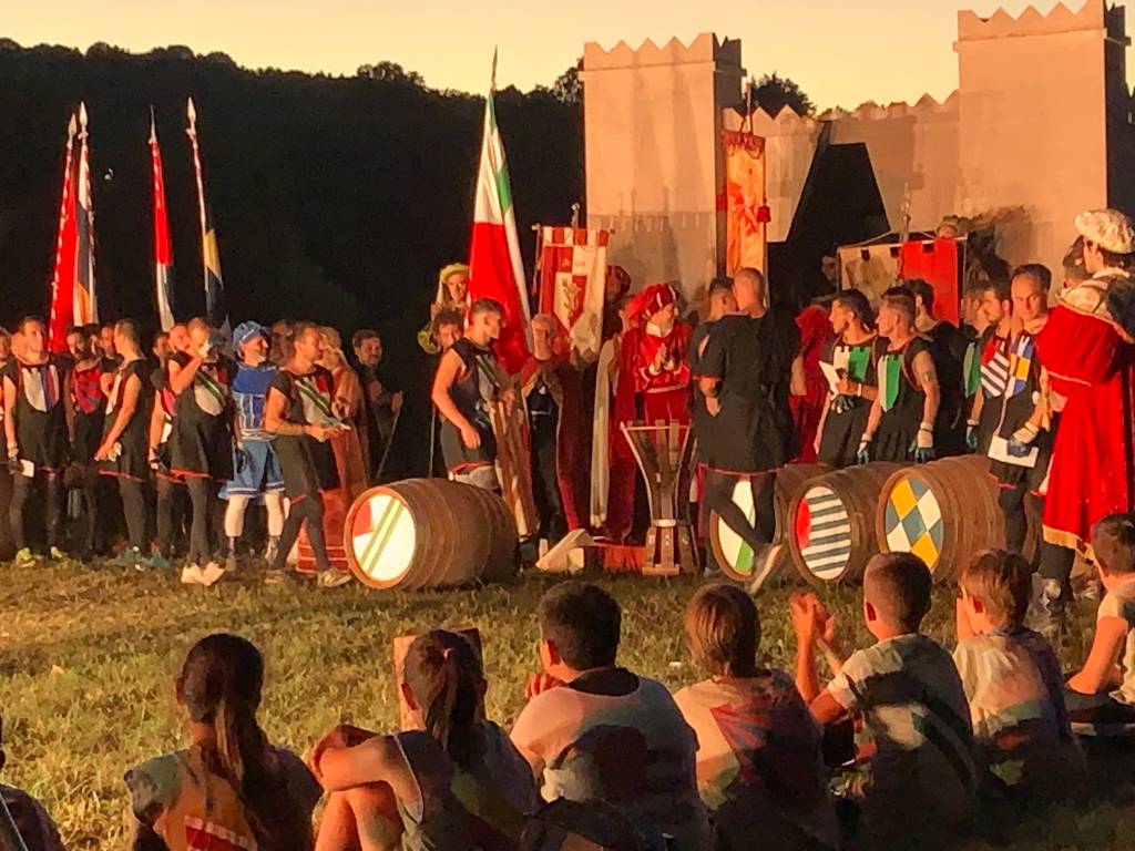 Il rione Somadeo vince il 45esimo Palio dei Castelli di Castiglione Olona