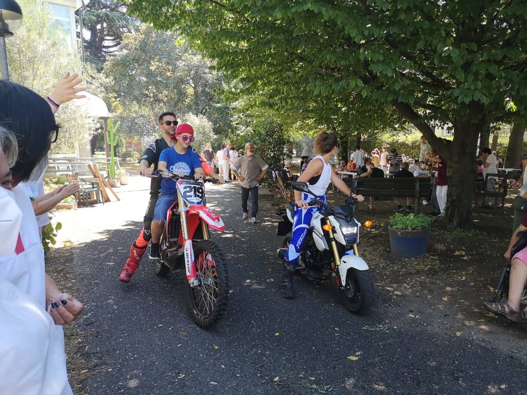 In moto senza barriere al centro don Gnocchi di Legnano