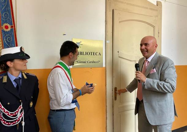 Inaugurata alle scuole Carducci di Legnano una biblioteca scolastica