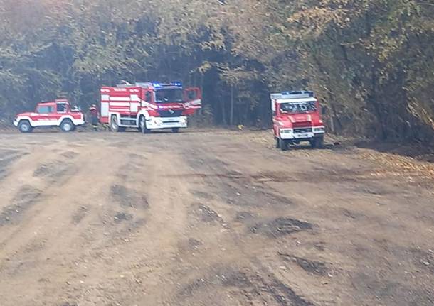 Incendio a Dairago 23 luglio 