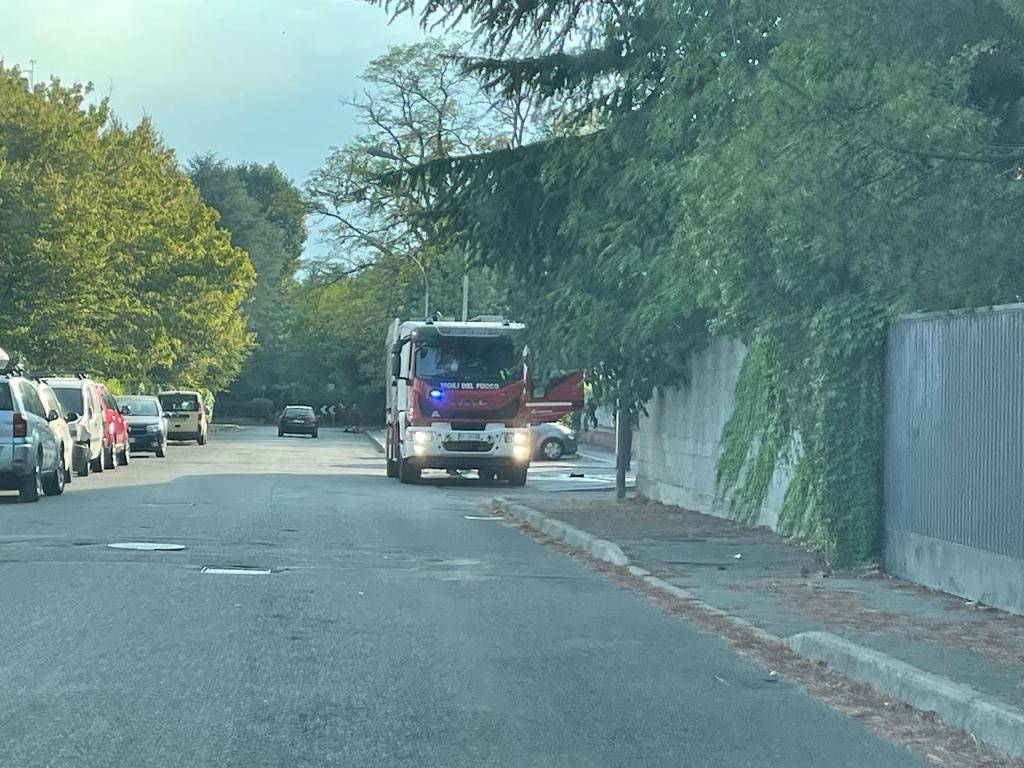 Incendio al Parco Alto Milanese 25 luglio