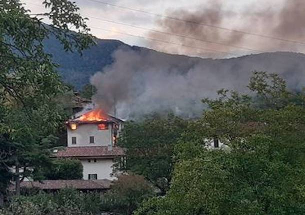 incendio brenta 29 luglio 2022