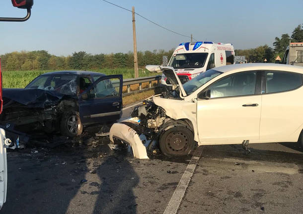 incidente a Parabiago sulla sp109