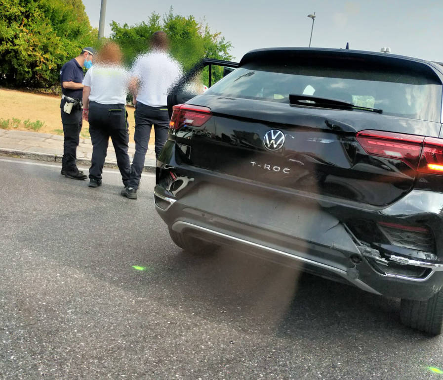 Incidente sulla Rotonda del Cimitero di Legnano (25 luglio 2022)