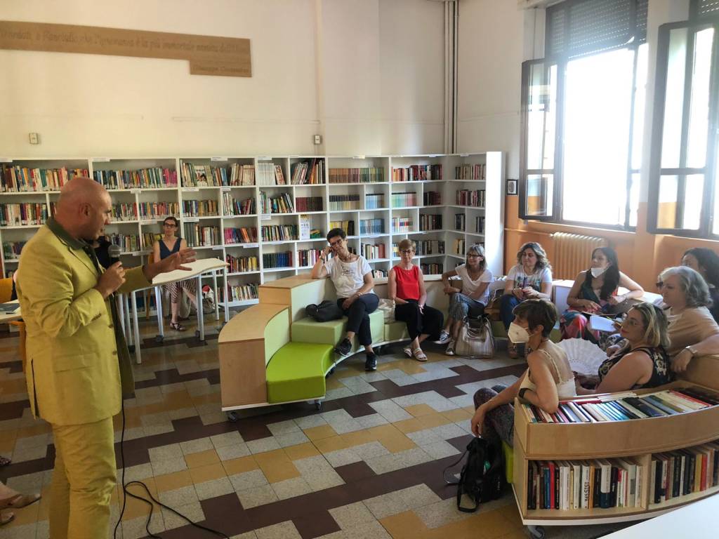 Incontro - biblioteca Istituto Carducci Legnano
