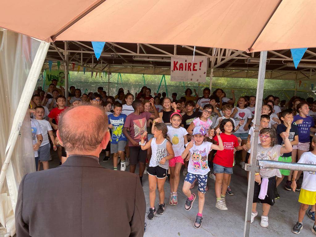 L'arcivescovo Delpini in visita agli oratori di Legnano