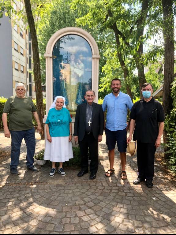 L'arcivescovo Delpini in visita agli oratori di Legnano