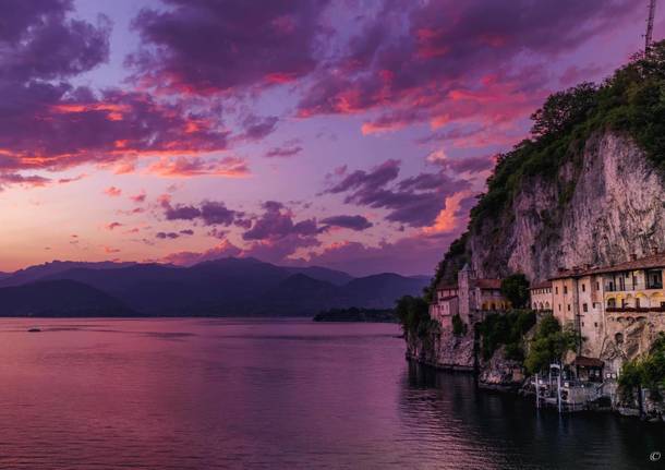 L'eremo di Santa Caterina al tramonto - Roberto Vanola 