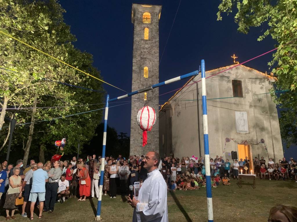 La tradizione dell’incendio del Pallone a Casciago