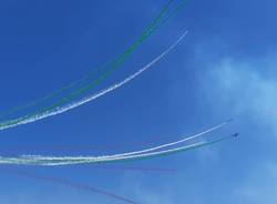 Le Frecce Tricolori da Angera nelle foto di Maggie Magnaghi