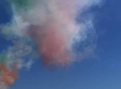 Le Frecce Tricolori da Angera nelle foto di Maggie Magnaghi