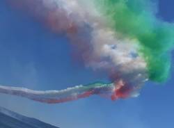 Le Frecce Tricolori da Angera nelle foto di Maggie Magnaghi