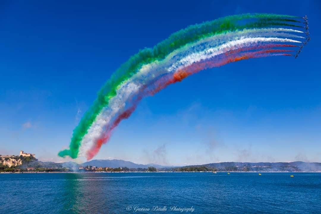 Le Frecce Tricolori immortalate da Gustavo Petullo