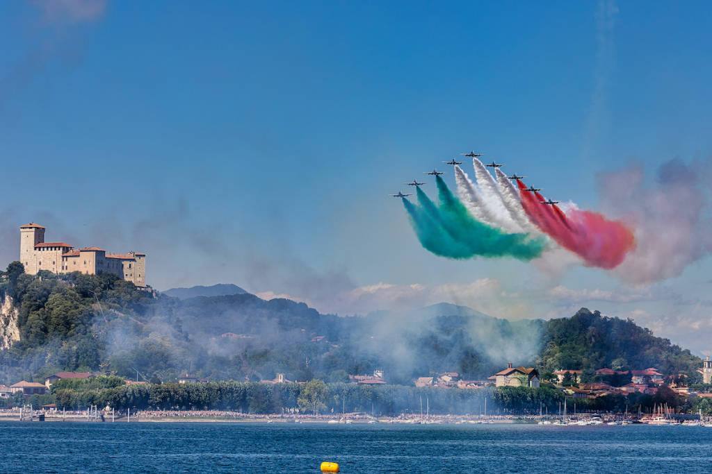 Lo spettacolo delle Frecce tricolori nelle foto di Paolo Gogni