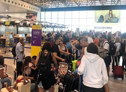 Malpensa - caos partenze luglio 2022