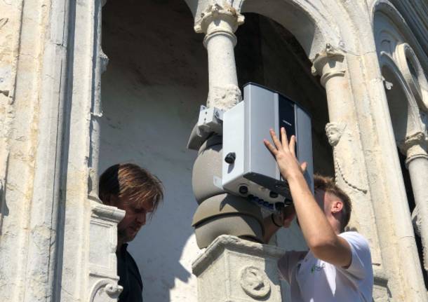 Nuovi monitoraggi scientifici al Santuario di Saronno