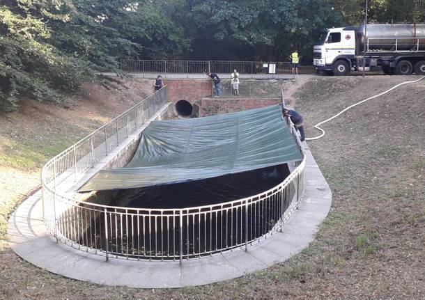 Parco dei Mughetti e Protezione civile in azione al Fontanile di San Giacomo