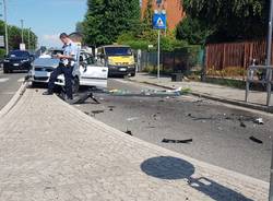 ribaltamento incidente busto arsizio