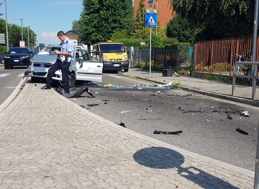 ribaltamento incidente busto arsizio